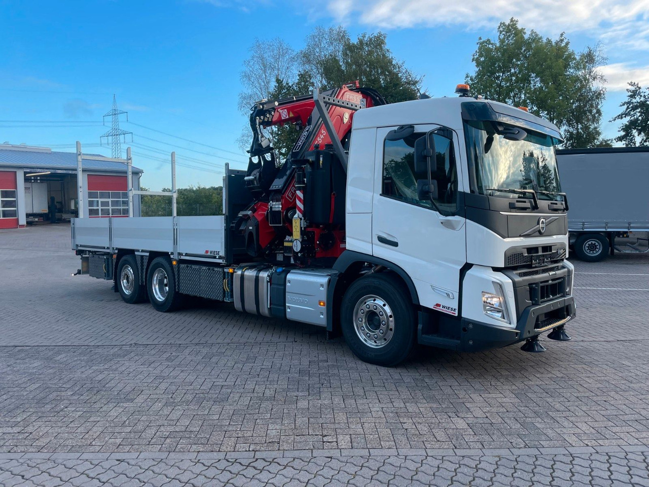 Volvo FMX 500 FASSI Ladekran F545 JIB & Winde Sofort - Camión caja abierta, Camión grúa: foto 3 Volvo FMX 500 FASSI Ladekran F545 JIB & Winde Sofort - Camión caja abierta, Camión grúa: foto 3