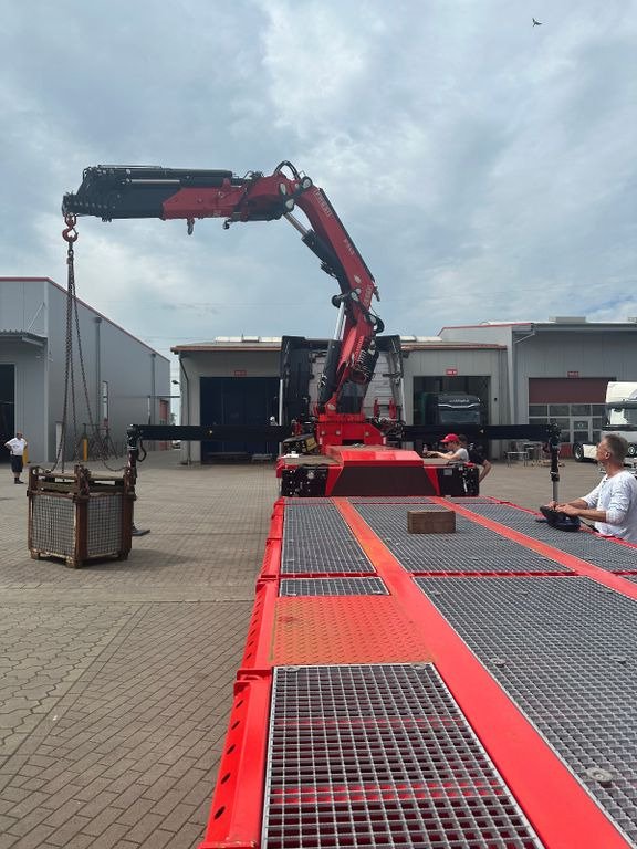 Wiese Stufensattel Tieflader mit Kran Fassi F545 - Semirremolque góndola rebajadas: foto 4 Wiese Stufensattel Tieflader mit Kran Fassi F545 - Semirremolque góndola rebajadas: foto 4