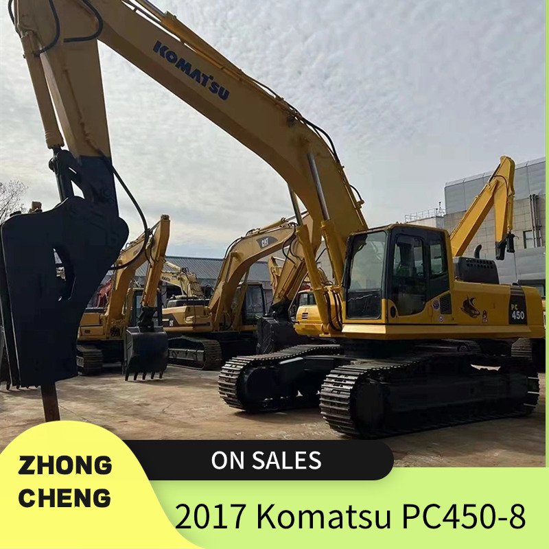 KOMATSU PC450-8-excavator - Excavadora de cadenas: foto 1 KOMATSU PC450-8-excavator - Excavadora de cadenas: foto 1