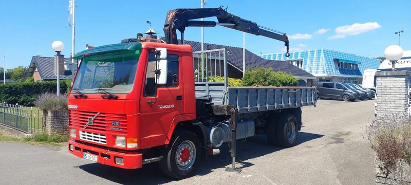 Volvo FL 10.320 4x2 Kipper Crane Steel Suspension - Camión volquete, Camión grúa: foto 3 Volvo FL 10.320 4x2 Kipper Crane Steel Suspension - Camión volquete, Camión grúa: foto 3