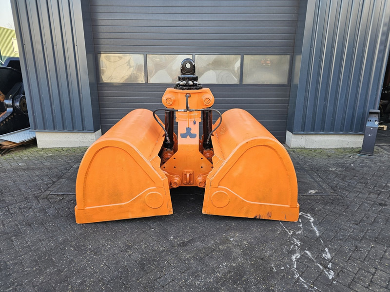 Clamshell jb grijper 2000l overslaggrijper liebherr lh sennebogen - Cuchara de mordazas para Maquinaria de construcción: foto 1 Clamshell jb grijper 2000l overslaggrijper liebherr lh sennebogen - Cuchara de mordazas para Maquinaria de construcción: foto 1