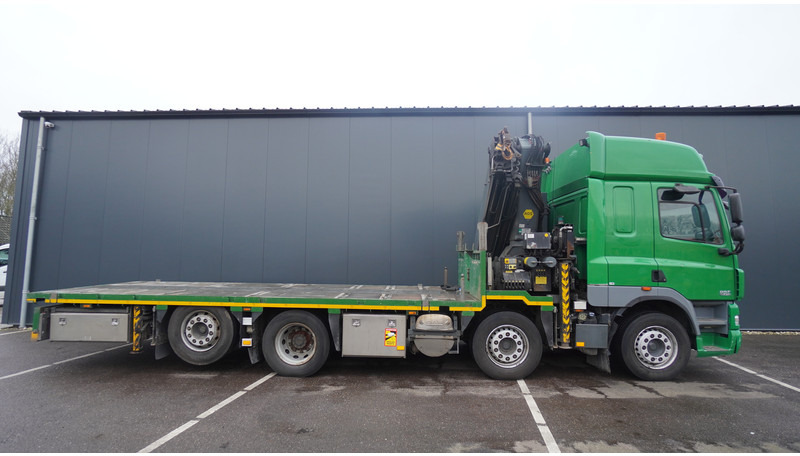 DAF CF 85.410 8X2 OPEN BOX WITH PALFINGER 42502 CRANE - Camión grúa: foto 4 DAF CF 85.410 8X2 OPEN BOX WITH PALFINGER 42502 CRANE - Camión grúa: foto 4