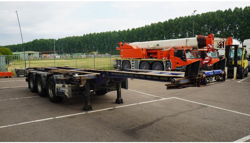 Krone 3 AXLE CONTAINER TRANSPORT TRAILER EXTENDABLE 45 FT - Semirremolque portacontenedore/ Intercambiable: foto 3 Krone 3 AXLE CONTAINER TRANSPORT TRAILER EXTENDABLE 45 FT - Semirremolque portacontenedore/ Intercambiable: foto 3