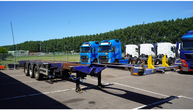 Pacton 3 AXLE CONTAINER TRANSPORT TRAILER EXTENDABLE 45 FT - Semirremolque portacontenedore/ Intercambiable: foto 3 Pacton 3 AXLE CONTAINER TRANSPORT TRAILER EXTENDABLE 45 FT - Semirremolque portacontenedore/ Intercambiable: foto 3