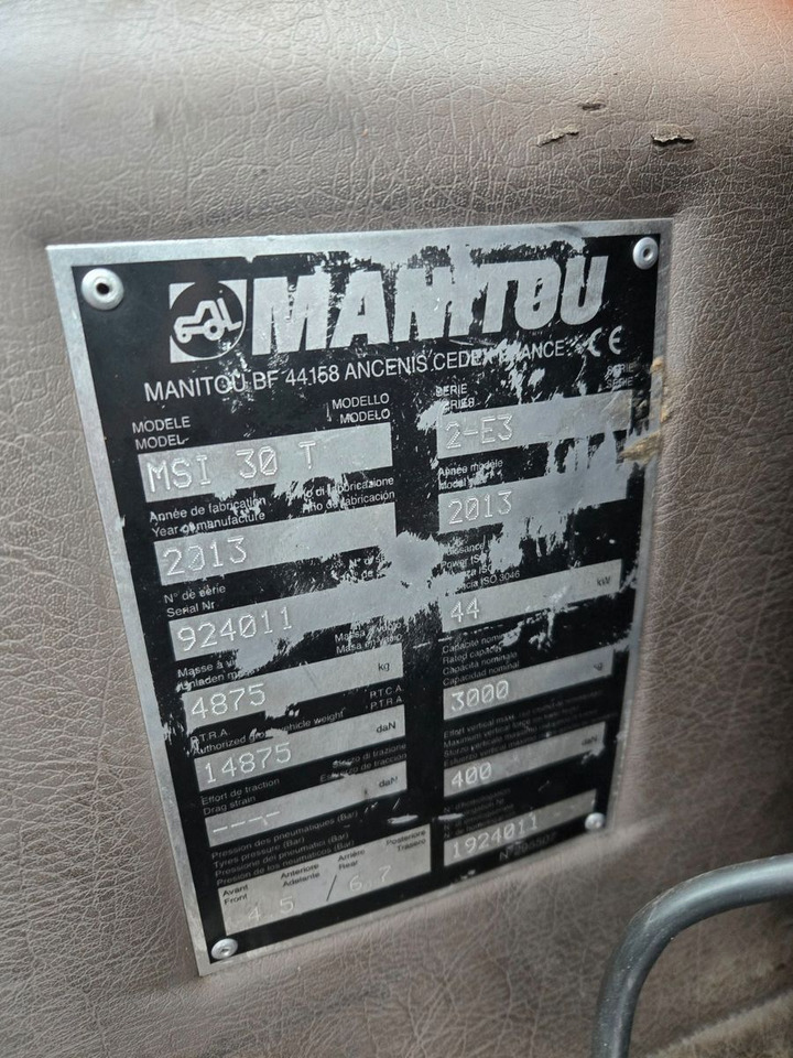 Manitou MSI30T - Carretilla elevadora diésel: foto 2 Manitou MSI30T - Carretilla elevadora diésel: foto 2