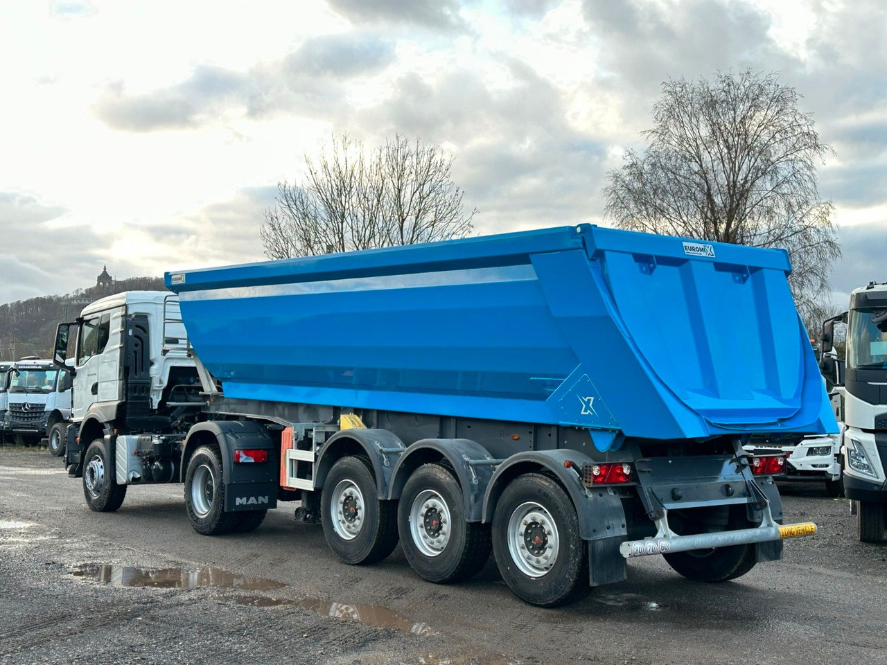 Cabeza tractora MAN TGS 22.440 4x2 Euro 2 EuromixMTP Kipper 27m³ MAN TGS 22.440 4x2 Euro 2 EuromixMTP Kipper 27m³: foto 8