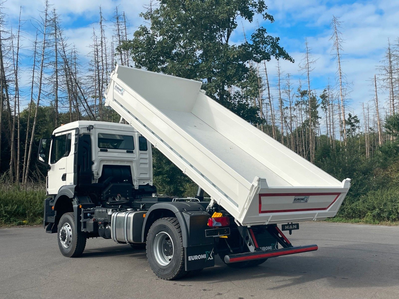 Camión volquete MAN TGS 18.400 TG3 4x4 Euro6e 3-Seiten-Kippe Euromix: foto 10