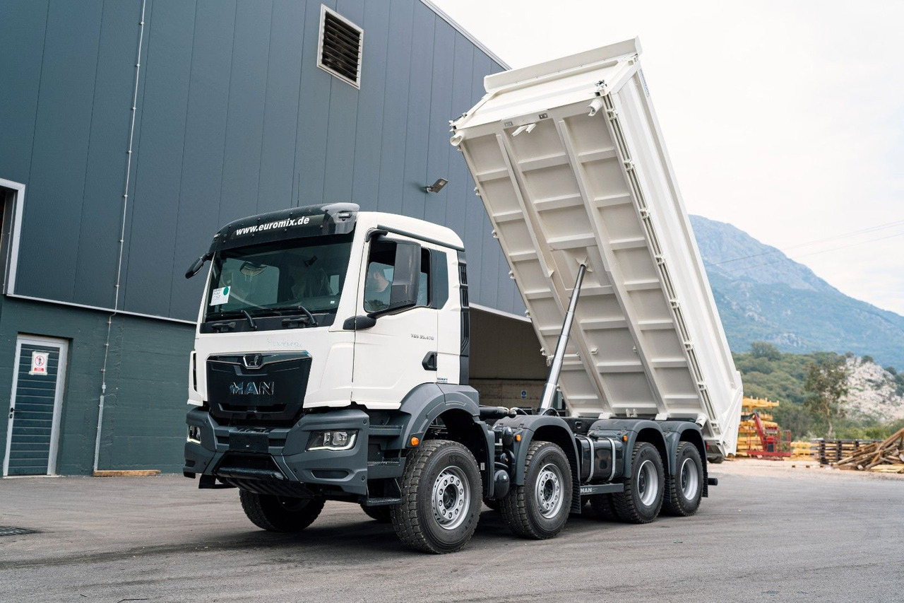 MAN TGS 41.440 8x4 EuromixMTP 3-Seiten-Kipper - Camión volquete: foto 1 MAN TGS 41.440 8x4 EuromixMTP 3-Seiten-Kipper - Camión volquete: foto 1