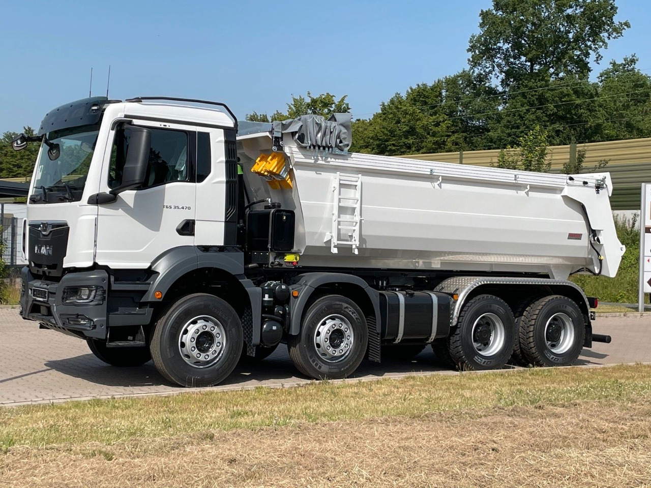 MAN TGS 41.480 8x4 /EuromixMTP /Hydraulische Klapp - Camión volquete: foto 3 MAN TGS 41.480 8x4 /EuromixMTP /Hydraulische Klapp - Camión volquete: foto 3