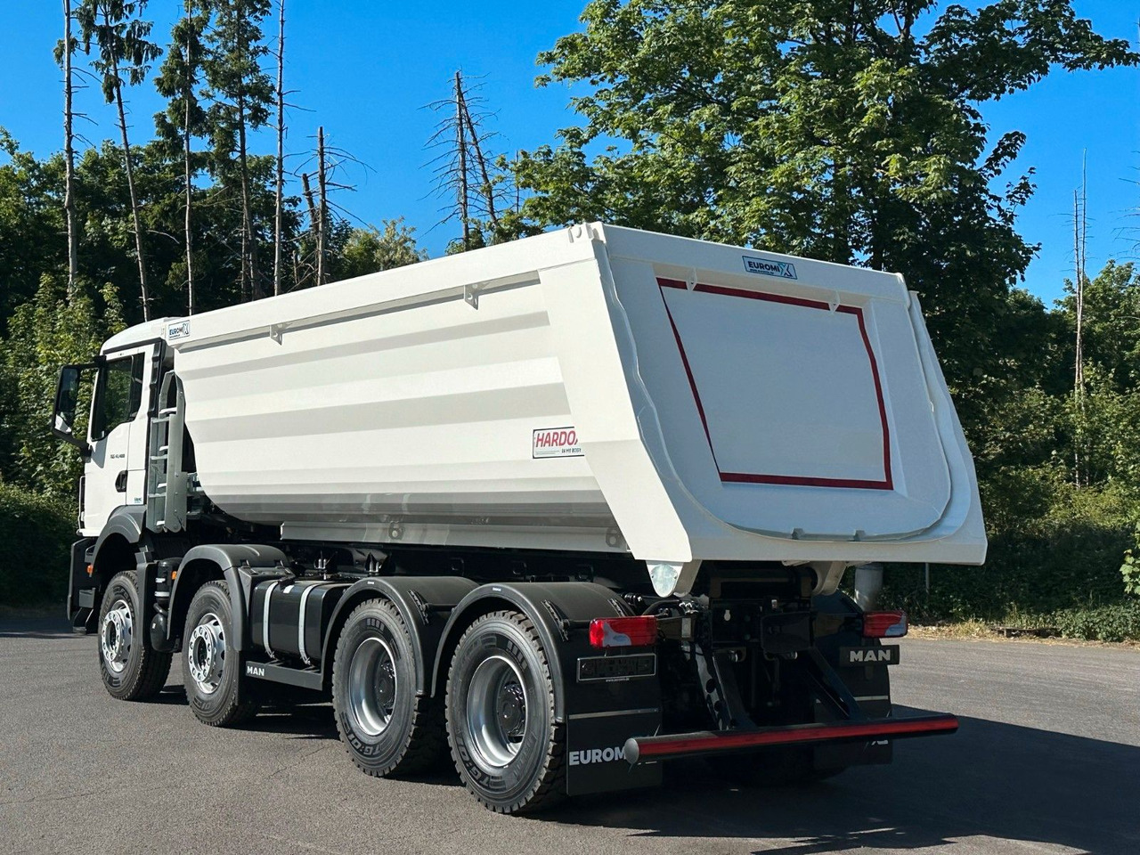 MAN TGS 41.480 BB 8X4 Euromix Mulden Kipper HARDOX - Camión volquete: foto 5 MAN TGS 41.480 BB 8X4 Euromix Mulden Kipper HARDOX - Camión volquete: foto 5