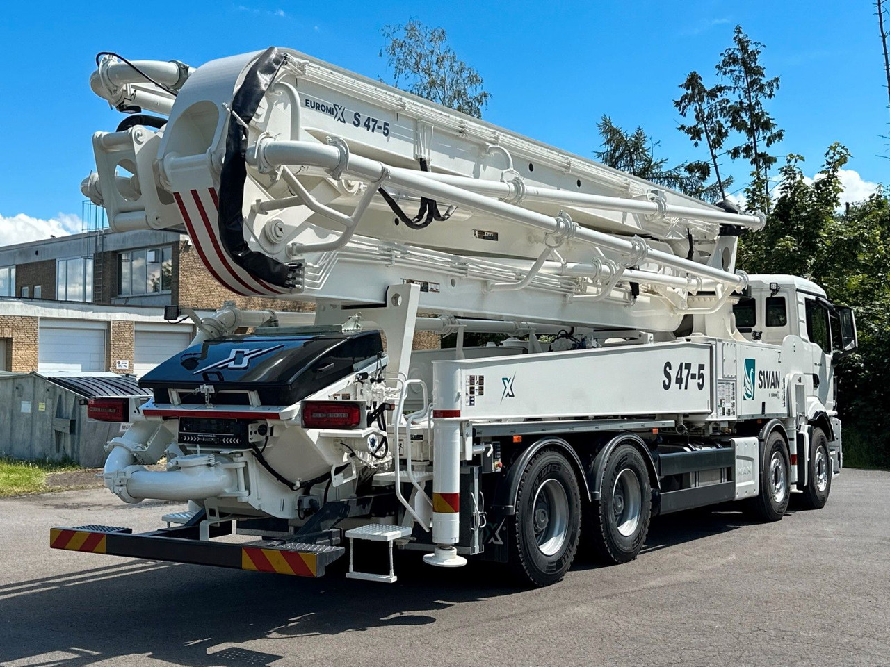 MAN TGS 41.520 8x4 SWAN TSP 47-5 160RZ ( 47m ) - Camión hormigonera: foto 5 MAN TGS 41.520 8x4 SWAN TSP 47-5 160RZ ( 47m ) - Camión hormigonera: foto 5