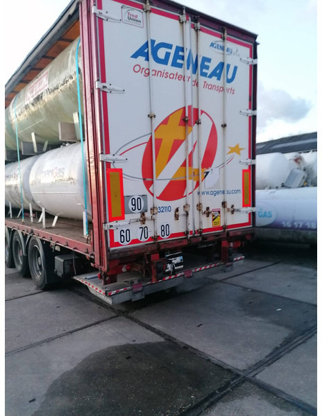 Curtain semi-trailer with used aboveground 2700 &4850L tanks Gas, Gaz, LPG, GPL, Propane, Butane tank ID 8.370 - Semirremolque lona: foto 3 Curtain semi-trailer with used aboveground 2700 &4850L tanks Gas, Gaz, LPG, GPL, Propane, Butane tank ID 8.370 - Semirremolque lona: foto 3