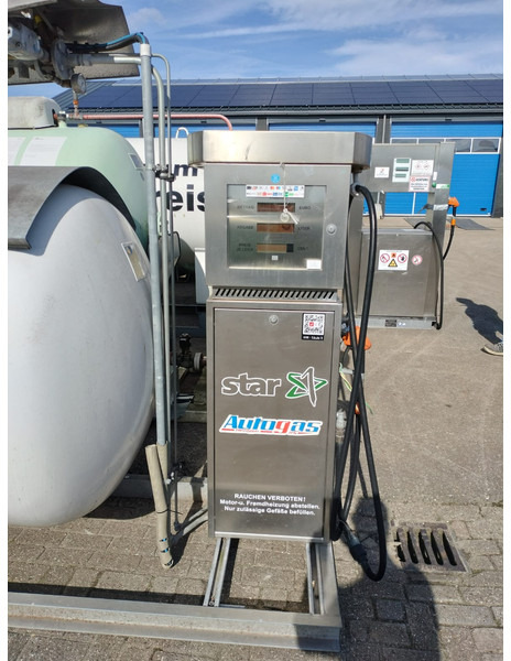 Used skid installation 6400 L (6.4 m3) different setups multiple pieces available for sale Gas, lpg, gpl, gaz, propane, butane propane refilling station is used to refill cylinders, suitable for limited land and space. - Tanque de almacenamiento: foto 3 Used skid installation 6400 L (6.4 m3) different setups multiple pieces available for sale Gas, lpg, gpl, gaz, propane, butane propane refilling station is used to refill cylinders, suitable for limited land and space. - Tanque de almacenamiento: foto 3