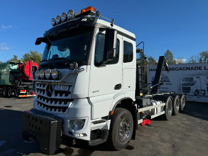 Mercedes-Benz Arocs 3251 8x4*4, JOAB Hook-lift + Plow-equipped, 2017 - Camión: foto 3 Mercedes-Benz Arocs 3251 8x4*4, JOAB Hook-lift + Plow-equipped, 2017 - Camión: foto 3