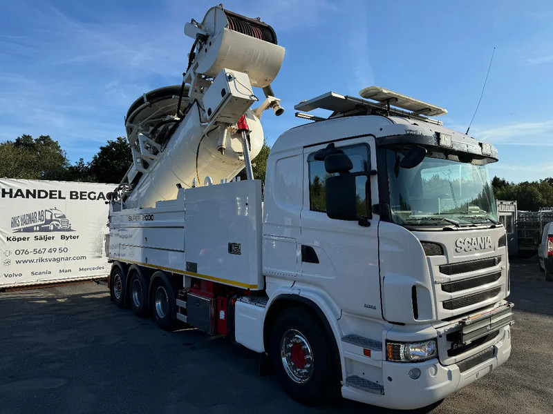 Scania R480 Euro 6, Vacuum / Sewer Jetter / Recycler, 2013 - Limpieza de alcantarillado: foto 1 Scania R480 Euro 6, Vacuum / Sewer Jetter / Recycler, 2013 - Limpieza de alcantarillado: foto 1