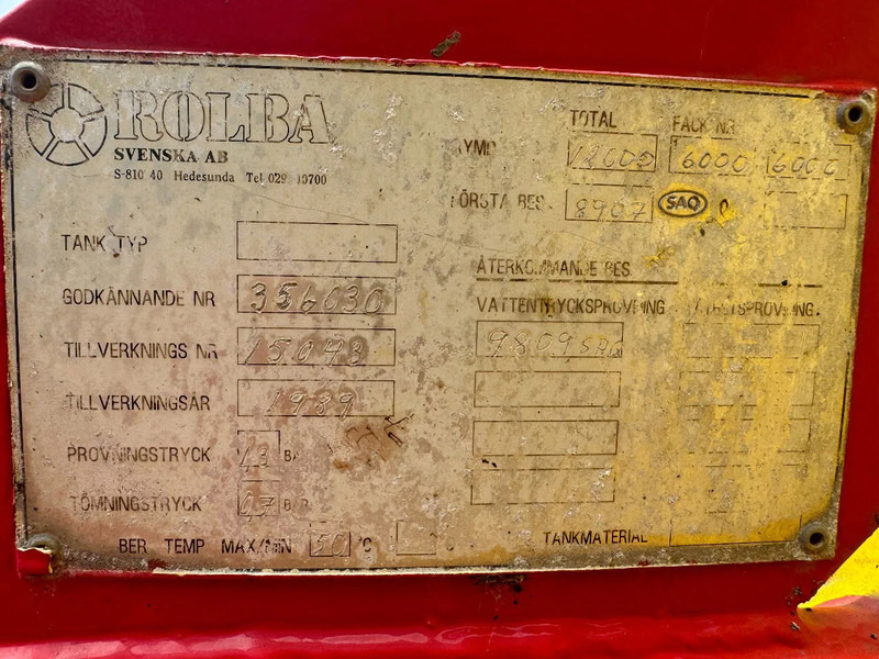 Limpieza de alcantarillado Volvo FL 10.320 4x2, 12m3 Sludge & Flushing-Truck, YM: 1990: foto 12