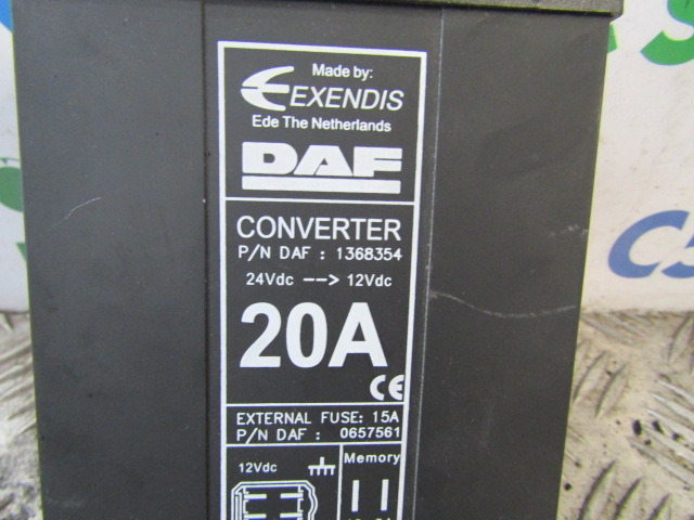 DAF XF 105 VOLTAGE DROPPER P/NO 1368354 - Sistema eléctrico para Camión: foto 2 DAF XF 105 VOLTAGE DROPPER P/NO 1368354 - Sistema eléctrico para Camión: foto 2