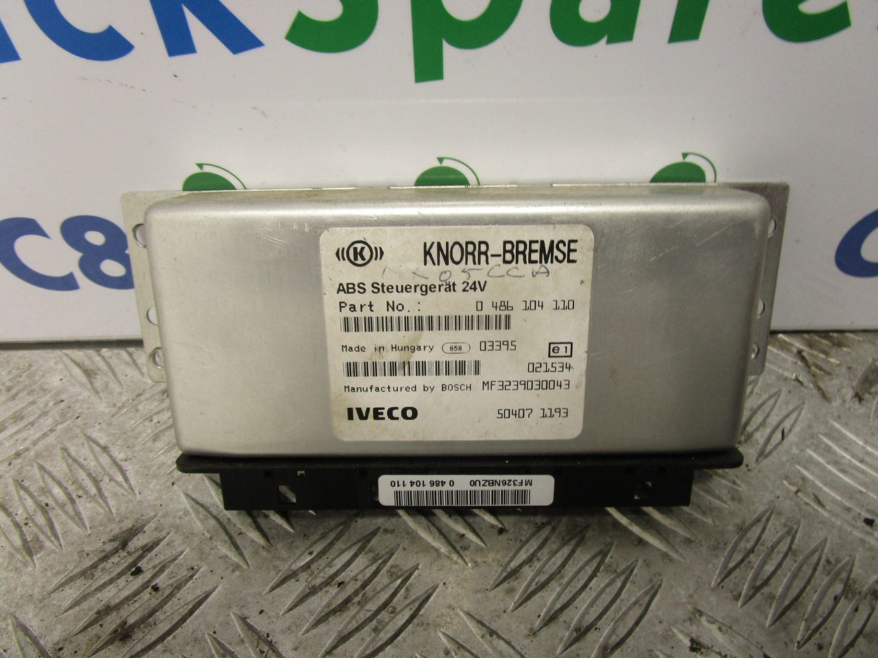 IVECO TECTOR ABS ECU P/NO 0486104110 - Piezas de freno para Camión: foto 1 IVECO TECTOR ABS ECU P/NO 0486104110 - Piezas de freno para Camión: foto 1