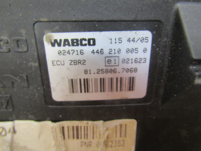 MAN TGL ECU WABCO P/NO 446 210 0050 - Unidad de control para Camión: foto 2 MAN TGL ECU WABCO P/NO 446 210 0050 - Unidad de control para Camión: foto 2