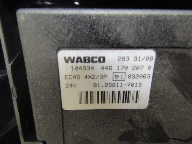 MAN TGM ECAS ECU 81.25811.7019 - Unidad de control para Camión: foto 2 MAN TGM ECAS ECU 81.25811.7019 - Unidad de control para Camión: foto 2