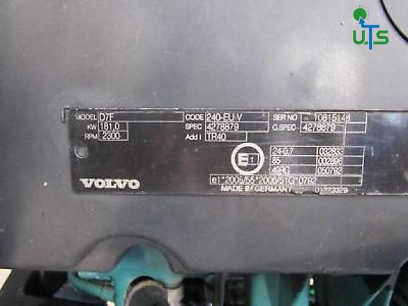 VOLVO FE 240 EURO 5 ENGINE TYPE D7F - Motor para Camión: foto 3 VOLVO FE 240 EURO 5 ENGINE TYPE D7F - Motor para Camión: foto 3