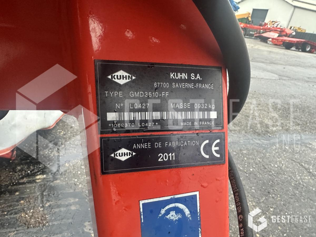 Kuhn GMD 3510 - Segadora: foto 5 Kuhn GMD 3510 - Segadora: foto 5