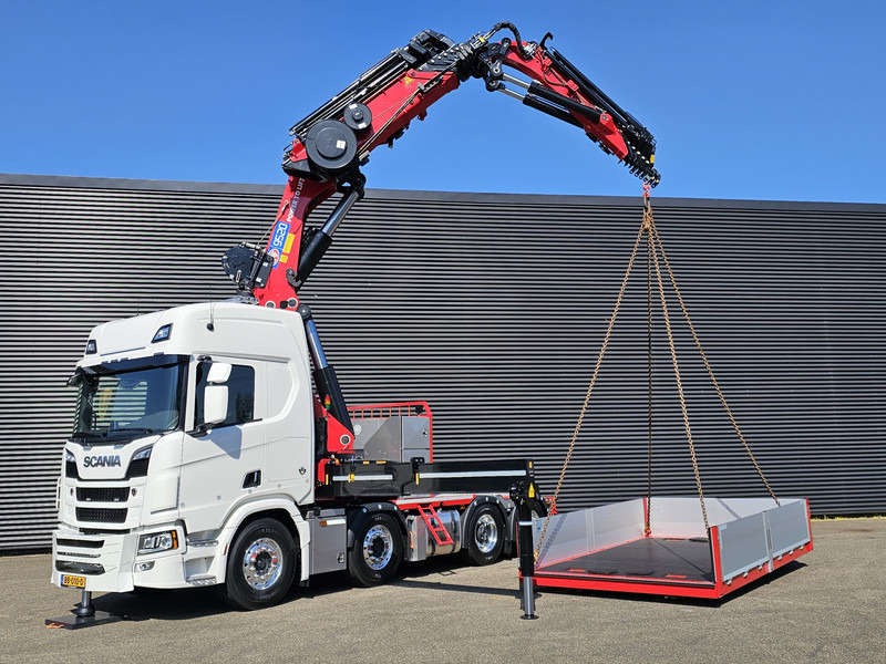Scania R590 8x2*6 HMF 9520 + JiB + WINCH / TRACTOR / - Cabeza tractora: foto 2 Scania R590 8x2*6 HMF 9520 + JiB + WINCH / TRACTOR / - Cabeza tractora: foto 2