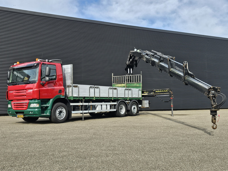 DAF CF 85.410 6x2 / HIAB 35 t/m crane / kran + REMOTE - Camión caja abierta, Camión grúa: foto 4 DAF CF 85.410 6x2 / HIAB 35 t/m crane / kran + REMOTE - Camión caja abierta, Camión grúa: foto 4