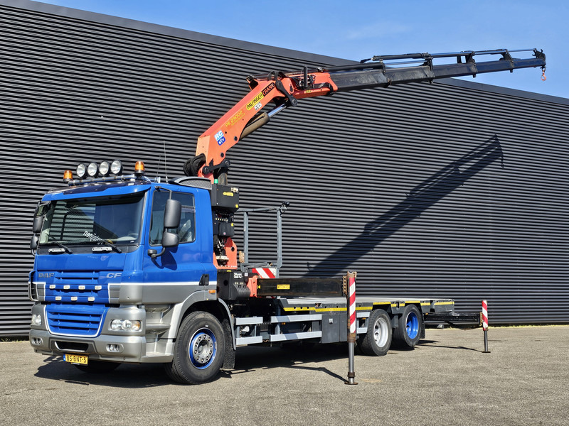 DAF CF85.460 / 6x2 / PALFINGER 29TM / CRANE / KRAN - Camión caja abierta, Camión grúa: foto 1 DAF CF85.460 / 6x2 / PALFINGER 29TM / CRANE / KRAN - Camión caja abierta, Camión grúa: foto 1