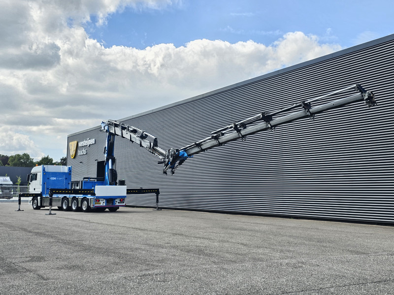 MAN TGX 35.480 8x4-4 / HMF 85 t/m + JIB / WINCH - Camión grúa: foto 3 MAN TGX 35.480 8x4-4 / HMF 85 t/m + JIB / WINCH - Camión grúa: foto 3