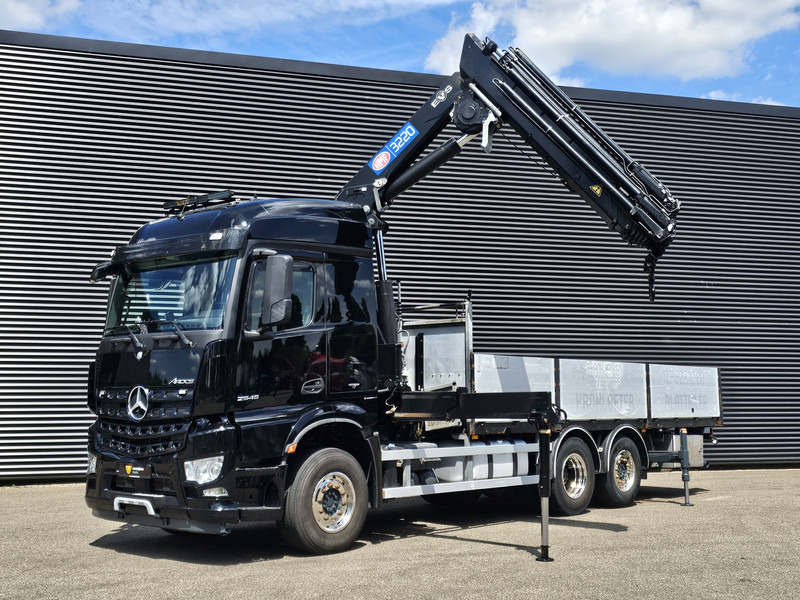 Mercedes-Benz AROCS 2545 6x2 / HMF 32 TM / CRANE / KRAN - Camión caja abierta, Camión grúa: foto 2 Mercedes-Benz AROCS 2545 6x2 / HMF 32 TM / CRANE / KRAN - Camión caja abierta, Camión grúa: foto 2