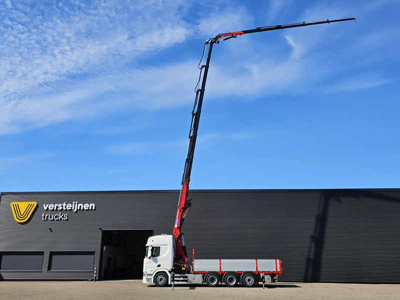 Scania 560R / HMF 50 t/m - JIB / LIER - Camión caja abierta, Camión grúa: foto 4 Scania 560R / HMF 50 t/m - JIB / LIER - Camión caja abierta, Camión grúa: foto 4