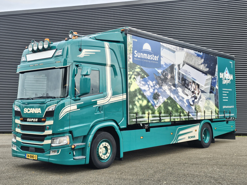 Scania G280 BDF / RETARDER / FULL AIR / 2 X LOADING BOX - Camión portacontenedore/ Intercambiable: foto 1 Scania G280 BDF / RETARDER / FULL AIR / 2 X LOADING BOX - Camión portacontenedore/ Intercambiable: foto 1