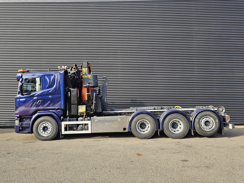 Camión multibasculante, Camión grúa Scania G490 8x4*4 / PALFINGER CRANE + HOOKLIFT: foto 9