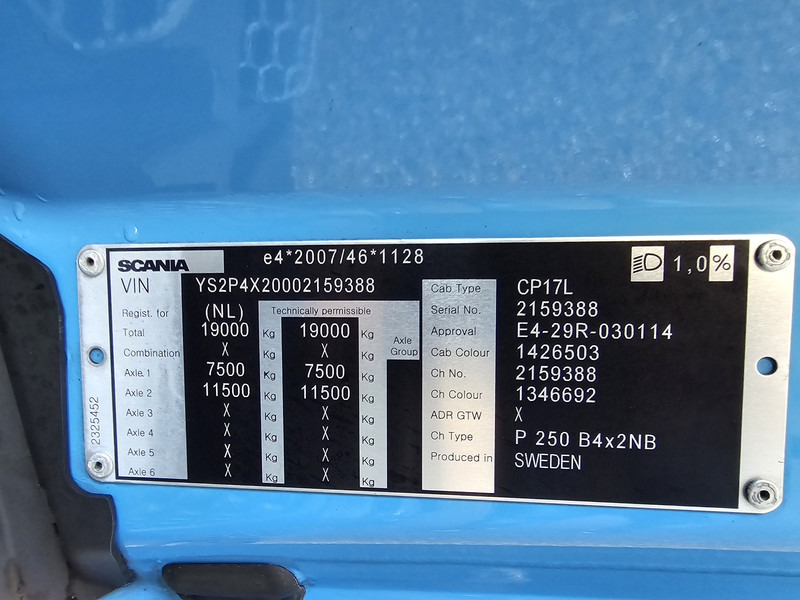 Camión frigorífico Scania P250 / LBW /4X2 / FRIGOBLOCK: foto 19