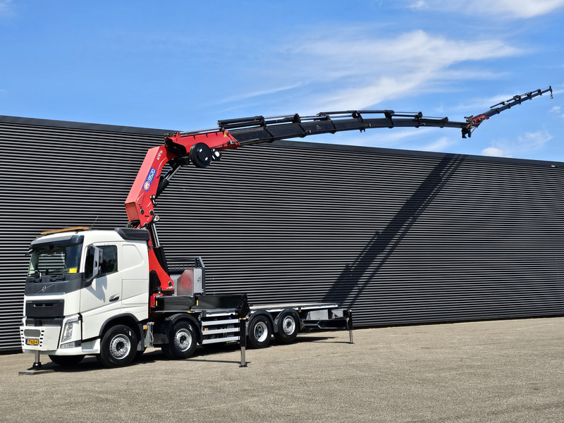 Volvo FH 540 8x2/6 / 85 t/m CRANE + JIB / KRAN / RETARDER - Camión caja abierta, Camión grúa: foto 1 Volvo FH 540 8x2/6 / 85 t/m CRANE + JIB / KRAN / RETARDER - Camión caja abierta, Camión grúa: foto 1
