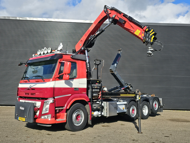 Volvo FM 420 8x2 / HIAB HOOKLIFT + 30 t/m CRANE - KRAN - Camión grúa: foto 4 Volvo FM 420 8x2 / HIAB HOOKLIFT + 30 t/m CRANE - KRAN - Camión grúa: foto 4