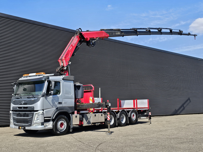 Volvo FM 460 8x4-4 / FASSI 36.5 t/m -8 x EXTENSION + WINCH - Camión caja abierta, Camión grúa: foto 1 Volvo FM 460 8x4-4 / FASSI 36.5 t/m -8 x EXTENSION + WINCH - Camión caja abierta, Camión grúa: foto 1
