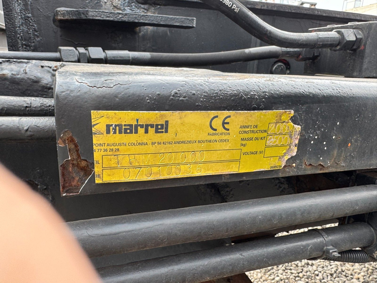 Marell Abrollkipperaufbau 3 Achser - Camión multibasculante: foto 2 Marell Abrollkipperaufbau 3 Achser - Camión multibasculante: foto 2