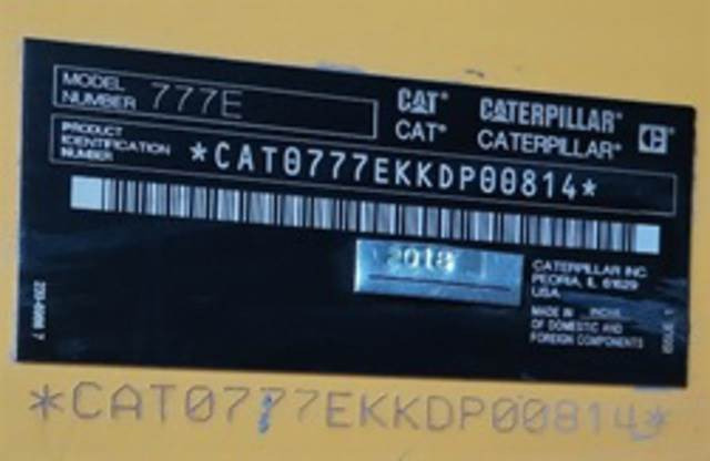 CAT 777E - Dúmper rígido: foto 4 CAT 777E - Dúmper rígido: foto 4