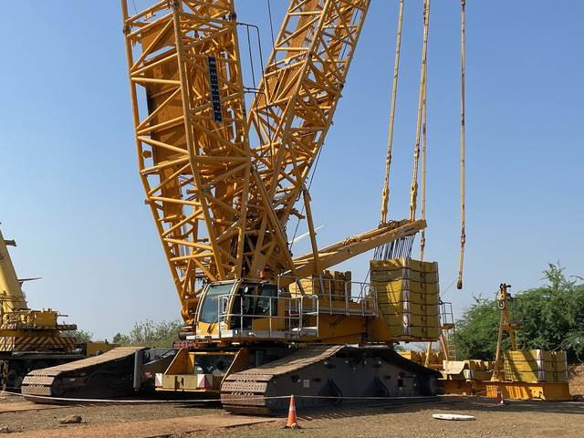 Liebherr LR1600/2 - Grúa sobre orugas: foto 1 Liebherr LR1600/2 - Grúa sobre orugas: foto 1