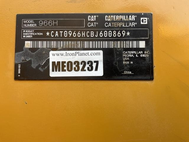 CAT 966H - Cargadora de ruedas: foto 5 CAT 966H - Cargadora de ruedas: foto 5