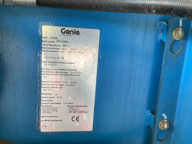 Genie Z-80/60 - Plataforma articulada: foto 5 Genie Z-80/60 - Plataforma articulada: foto 5