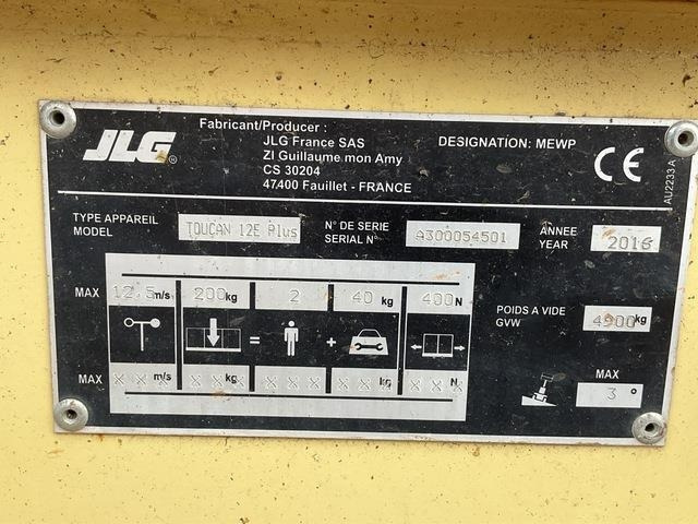 JLG Toucan 12E Plus - Plataforma de mástil vertical: foto 5 JLG Toucan 12E Plus - Plataforma de mástil vertical: foto 5
