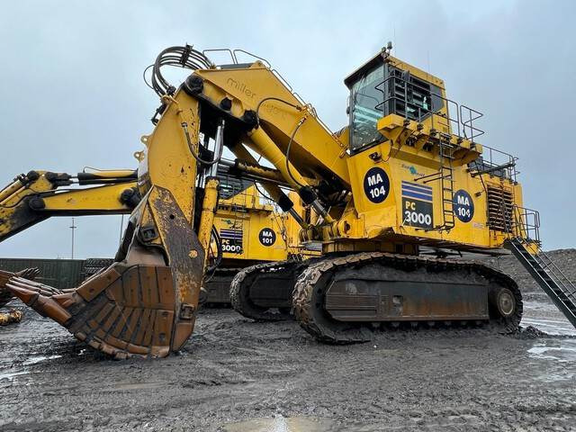 Komatsu PC3000-6 - Excavadora de cadenas: foto 1 Komatsu PC3000-6 - Excavadora de cadenas: foto 1