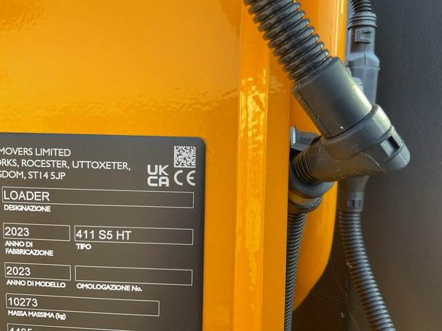 Cargadora de ruedas JCB 411 S5 HT: foto 6
