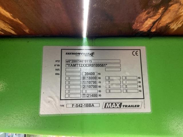MAX Trailer F-S42-1BBA - Semirremolque góndola rebajadas: foto 5 MAX Trailer F-S42-1BBA - Semirremolque góndola rebajadas: foto 5