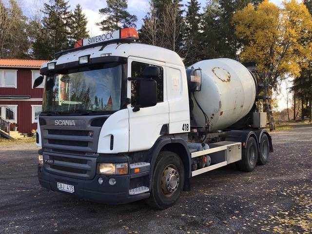 Scania P420LB - Camión hormigonera: foto 1 Scania P420LB - Camión hormigonera: foto 1
