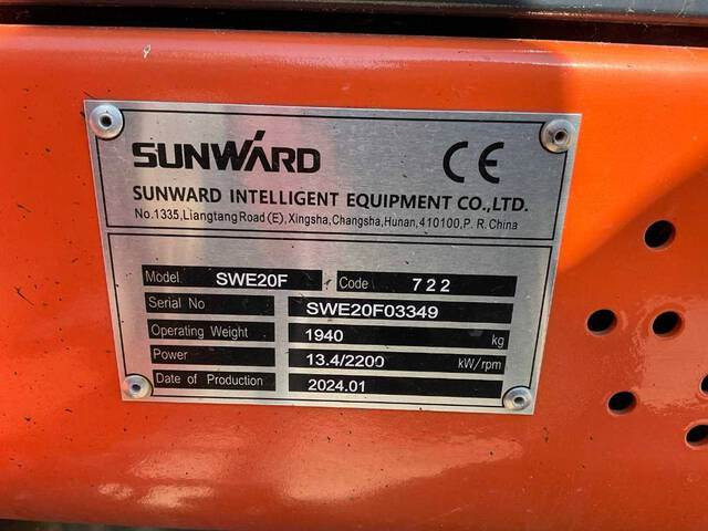 Sunward SWE20F - Miniexcavadora: foto 5 Sunward SWE20F - Miniexcavadora: foto 5