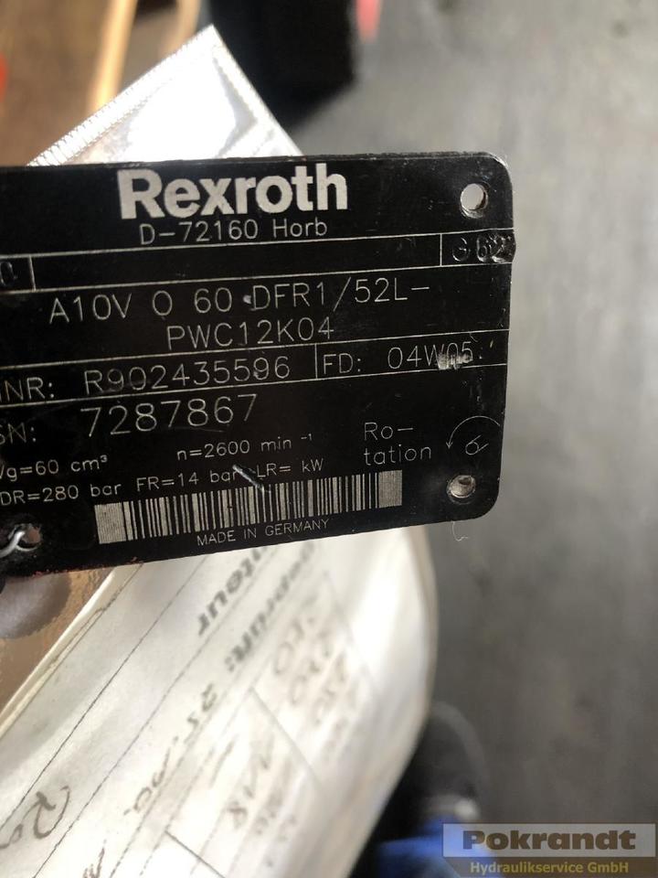 Rexroth A10VO60DFR1-52L-PWC12K04 + A10VO45ED72-52-PSC12K52T + A10VSO18DR-31L-PSCN00 - Bomba hidráulica: foto 3 Rexroth A10VO60DFR1-52L-PWC12K04 + A10VO45ED72-52-PSC12K52T + A10VSO18DR-31L-PSCN00 - Bomba hidráulica: foto 3